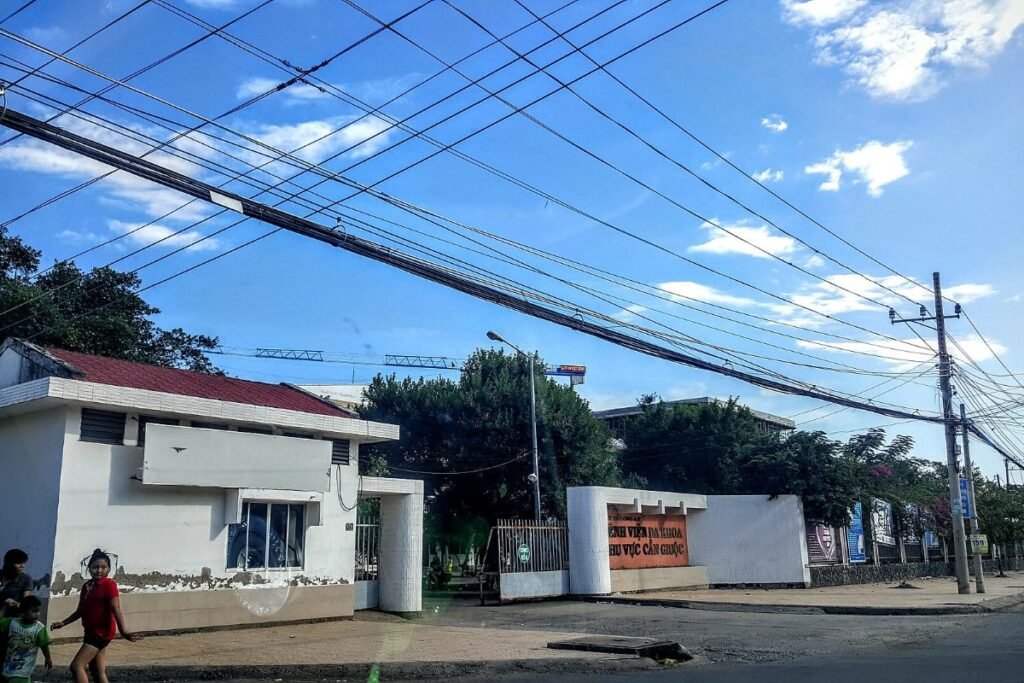 Vinh Phuc area around The City Light