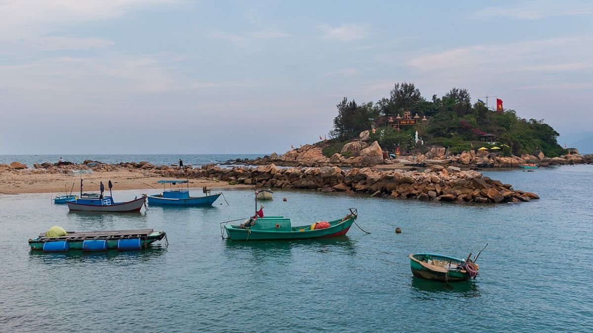 Fishing boats off Nha Trang