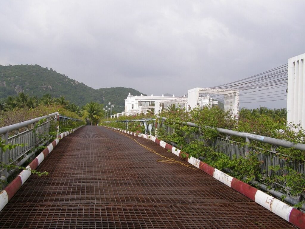 Old railway bridge in Nha Trang