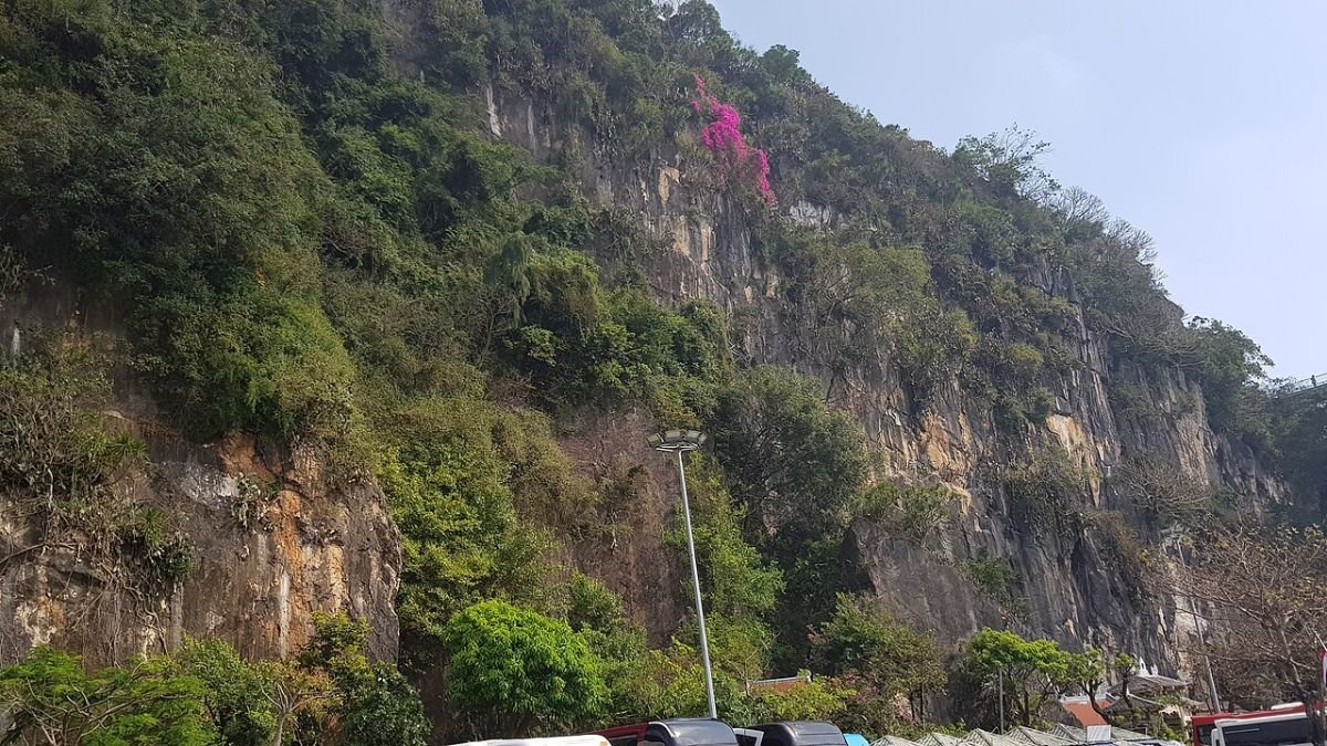 Rocky hillside near Da Nang