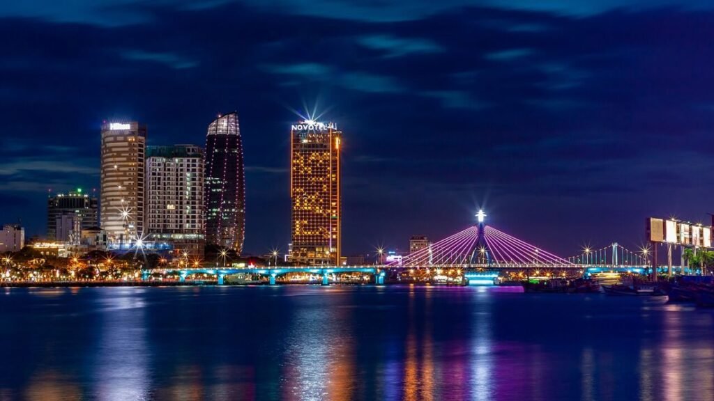 Da Nang skyline at night