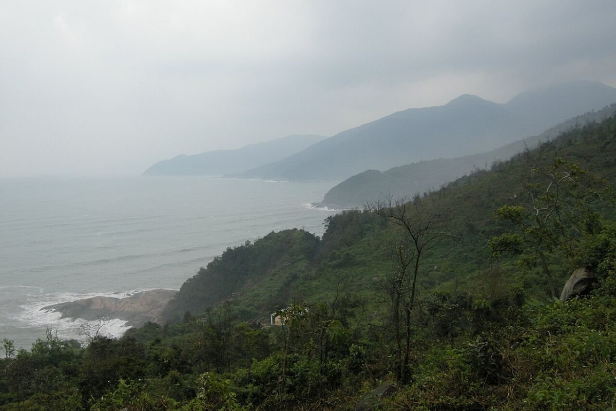 Coastline north of Da Nang