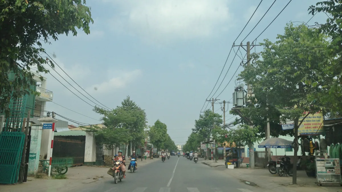 Provincial Road 10 through Binh Tan, Ho Chi Minh City