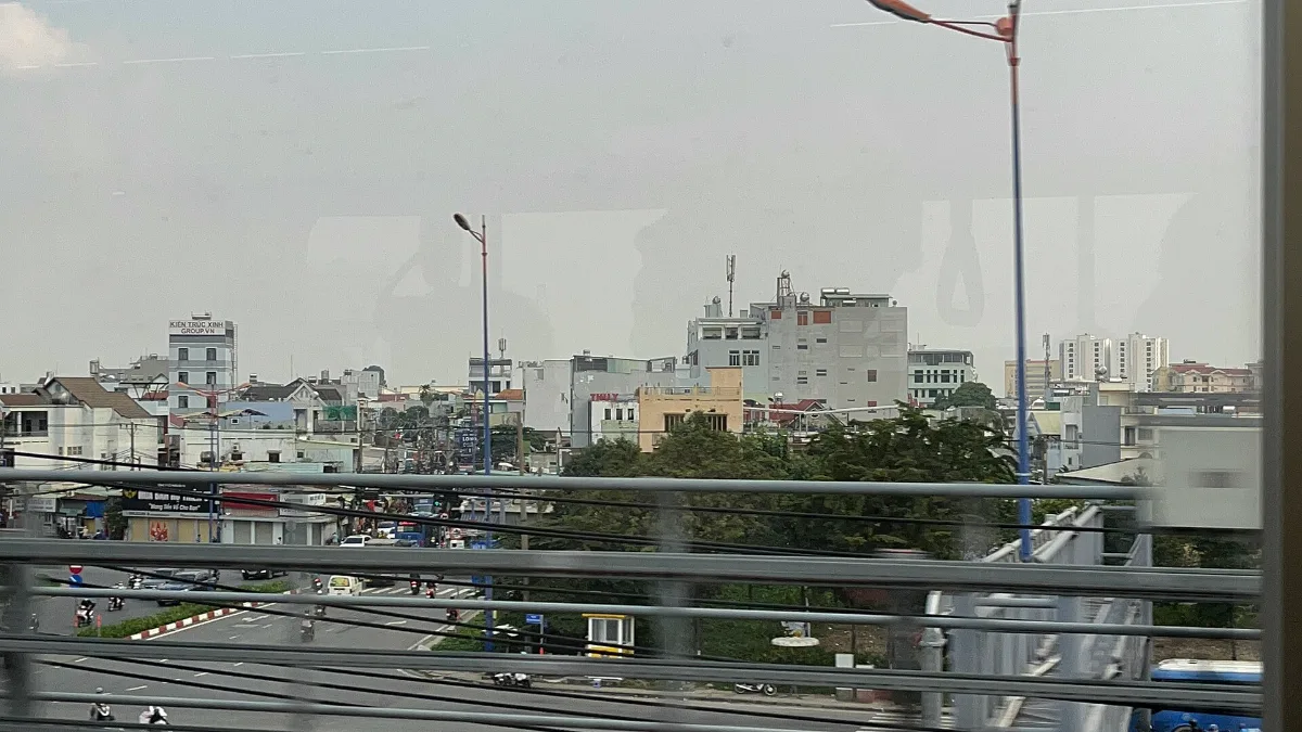 Metro Line 1 platform in Ho Chi Minh City