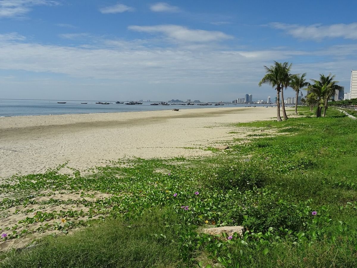 Quiet beach south of My Khe