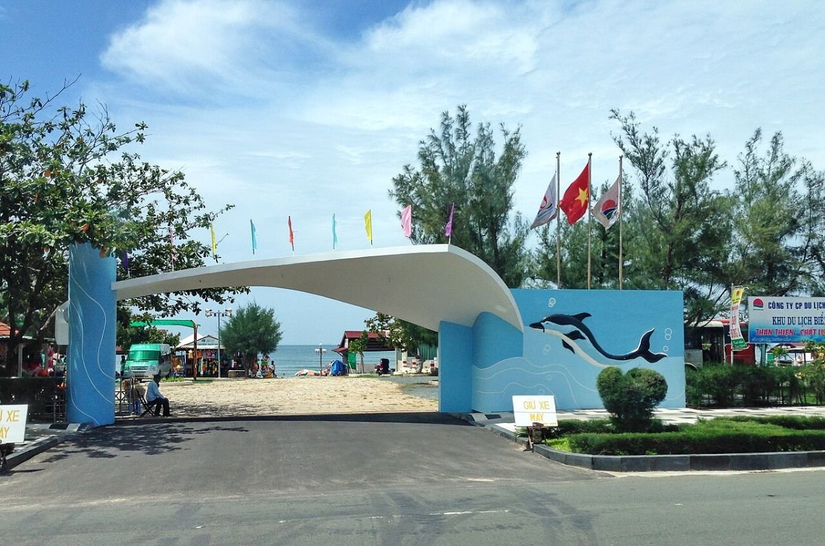 Seafront park in Vung Tau