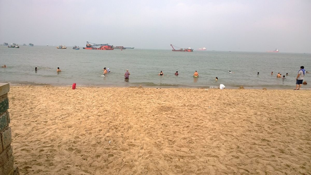 Sandy Back Beach in Vung Tau