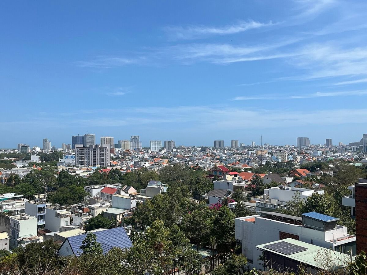 Vung Tau city from above