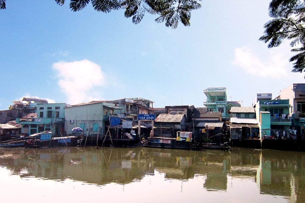A local market in Binh Tan, near The Westique Residences