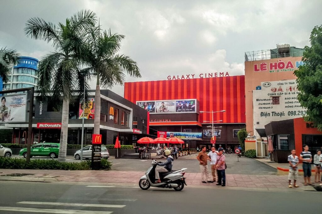 Kinh Duong Vuong Street, where The Westique Residences is located