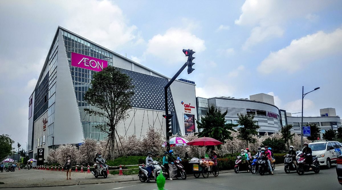 AEON Mall Binh Tan in the west of Ho Chi Minh City, near The Westique Residences on Kinh Duong Vuong