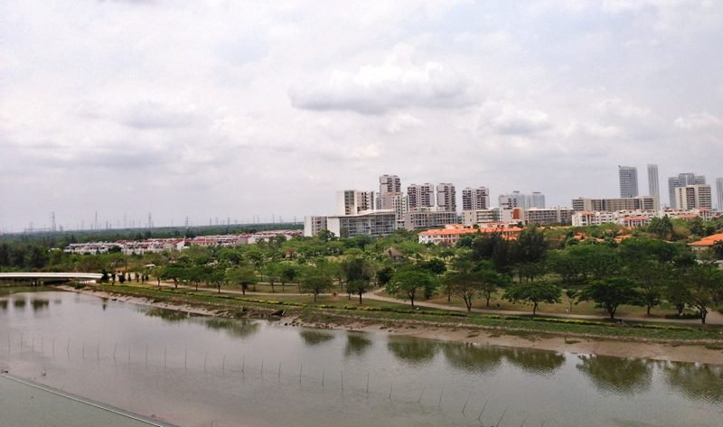 Crescent Lake in Phu My Hung, the location of Triton Crown