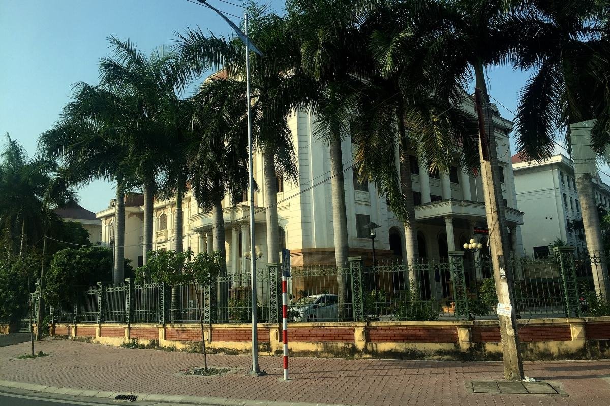Minh Xuan Ward in Tuyen Quang, location of the social housing 1-bedroom apartments
