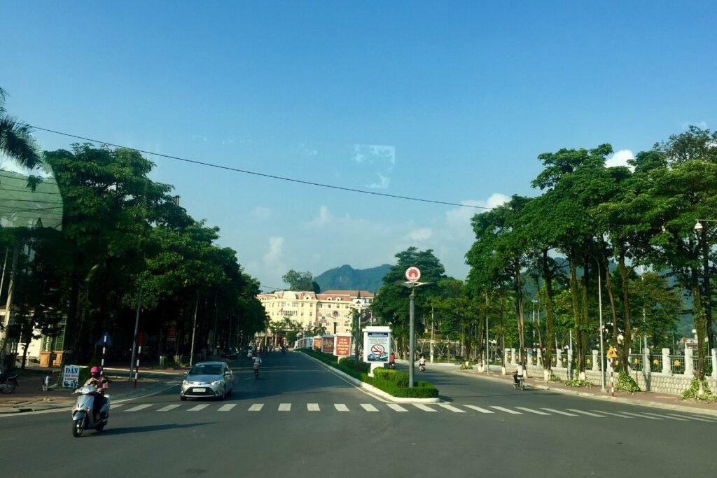 Tuyen Quang city, around the Urban Housing Development Area