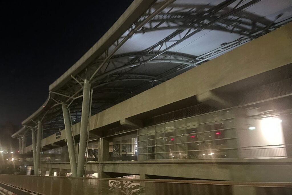 Tan Cang metro station, a short walk from Vinhomes Central Park