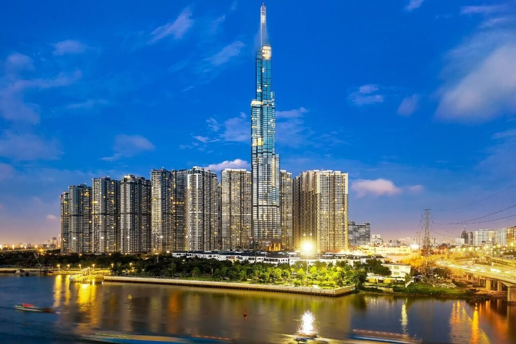 Landmark 81 at Vinhomes Central Park, home of the sky villa for sale