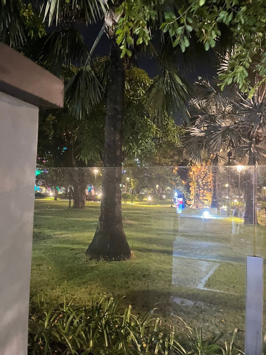 Vinhomes Grand Park studio for sale – lawn and walking paths in the township Light Park