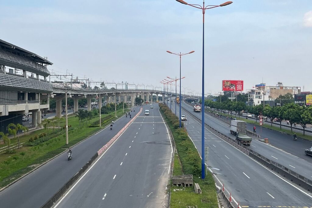 Metro Line 1 in Thu Duc, a short ride from The Beverly