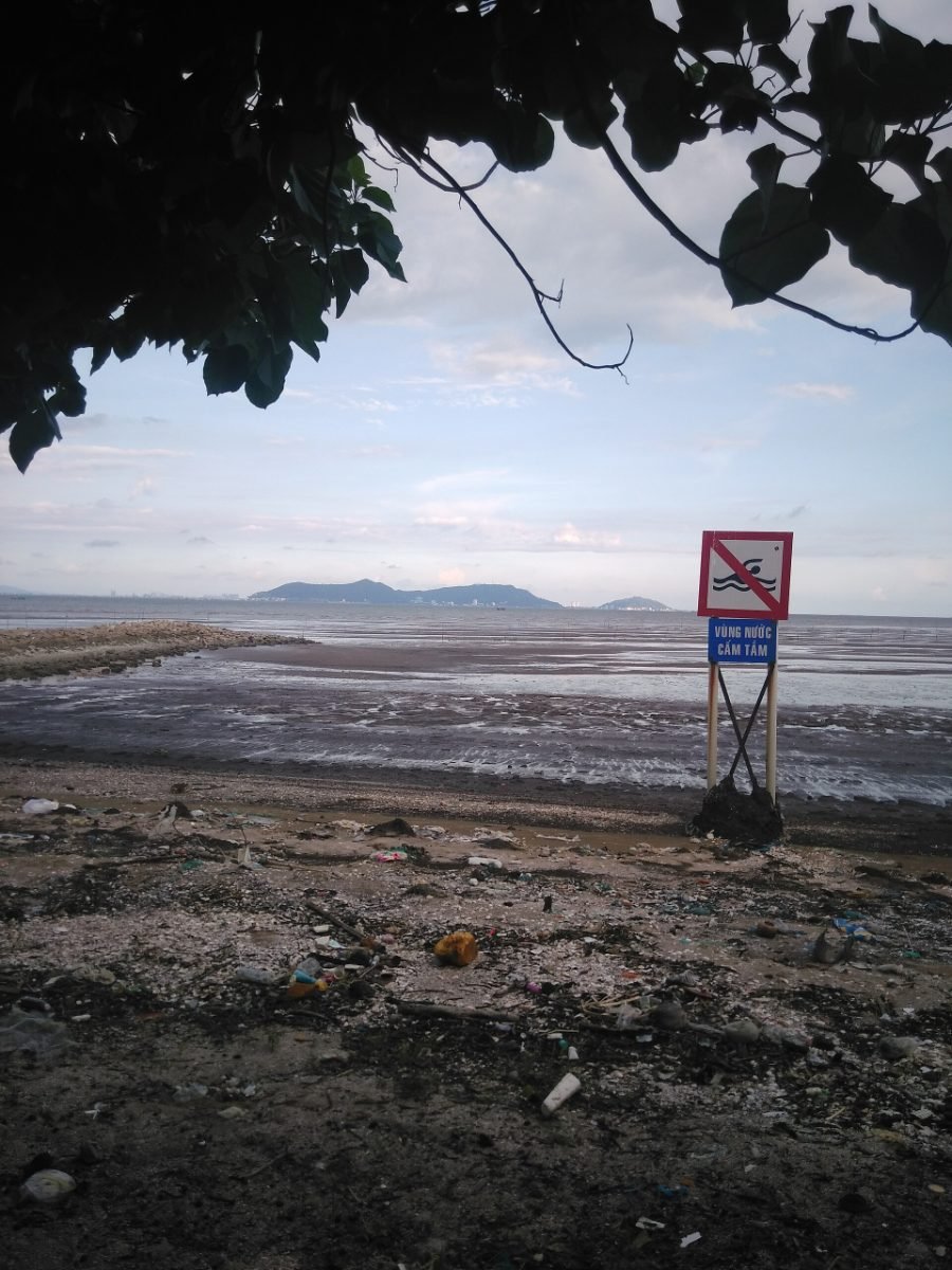 Can Gio beach, the coastline where Vinhomes Green Paradise is being built
