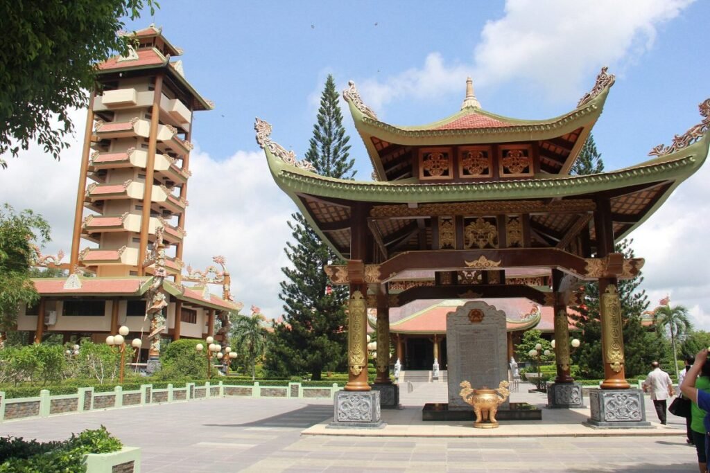 Ben Duoc temple in Cu Chi, north of the Vinhomes Saigon Park area