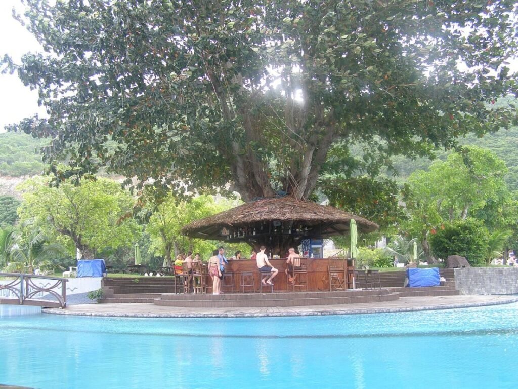 Garden pool at a Nha Trang resort