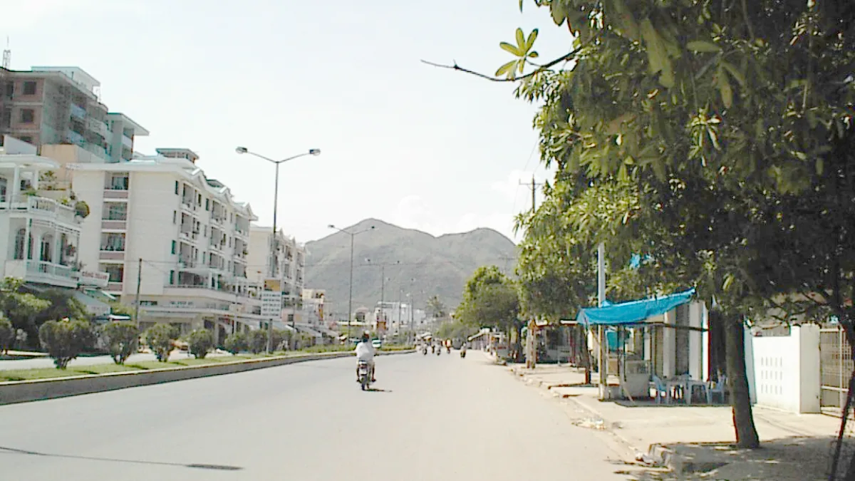 Tran Phu seafront boulevard in Nha Trang