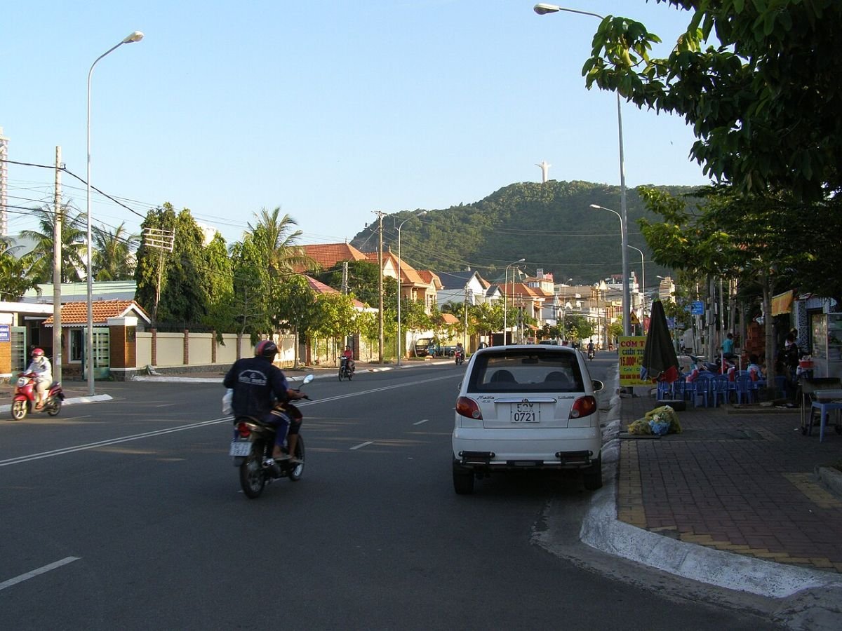 Coastal road in Vung Tau
